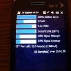 HTC Touch Pro battery life