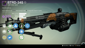 Destiny BTRD-345 Review and Best Perks for PvP