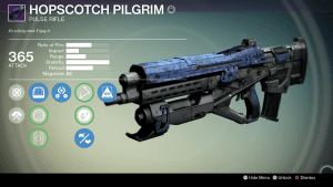 Hopscotch Pilgrim Pulse Rifle