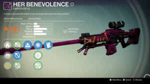 Her Benevolence Review and Best Perks for PvP
