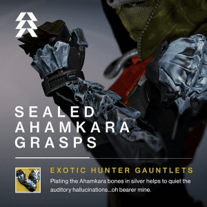 Destiny Sealed Ahamkara Grasps
