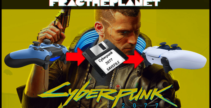Cyberpunk2077 PS4 to PS5 transfer save